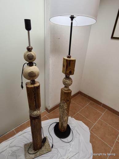 Stehlampen unterschiedliche Höhen 140 - 180 cm + Schirmhöhe